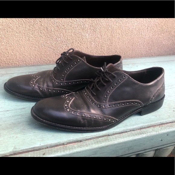 BRUNO MAGLI Alvar Leather Wingtip Oxfords Lace Up - Picture 4 of 10